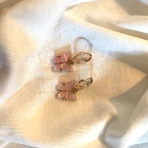 BRAND NEW  💖 Pink butterfly earrings 💖